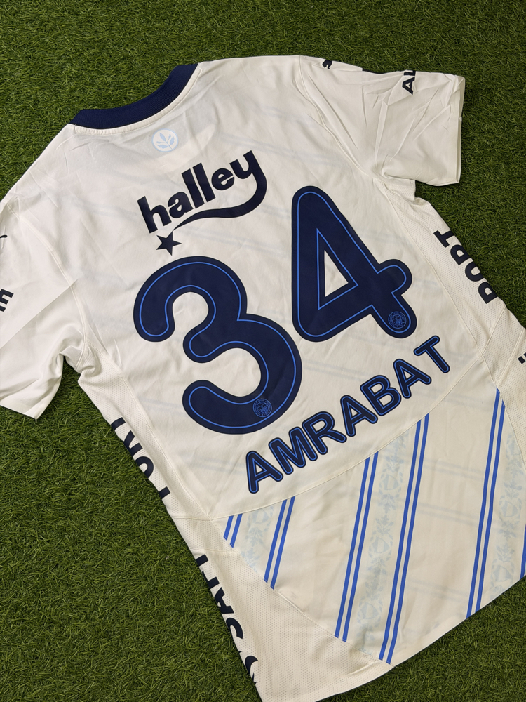 Orijinal 24/25 Sezonu Sofyan Amrabat Maç Versiyon Fenerbahçe Forması S beden