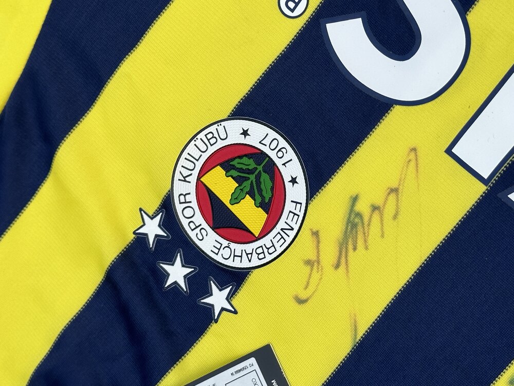 Orijinal 20/21 Sezonu Islak imzalı Çubuklu L beden
