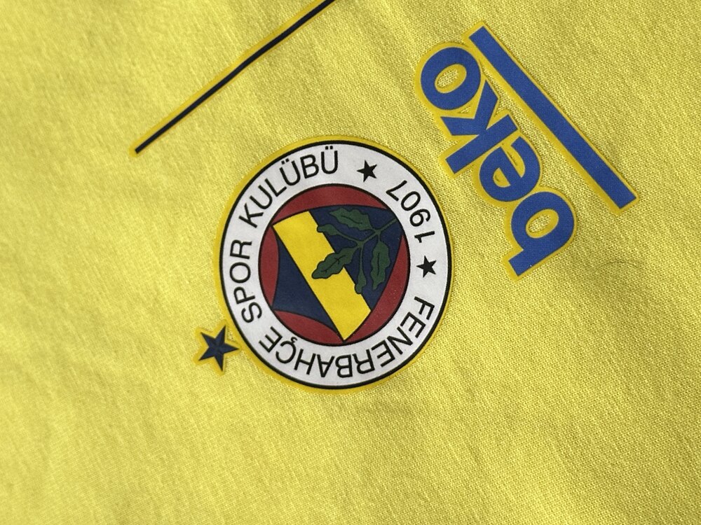 Orijinal Fenerbahçe Beko Yellow Shirts L beden