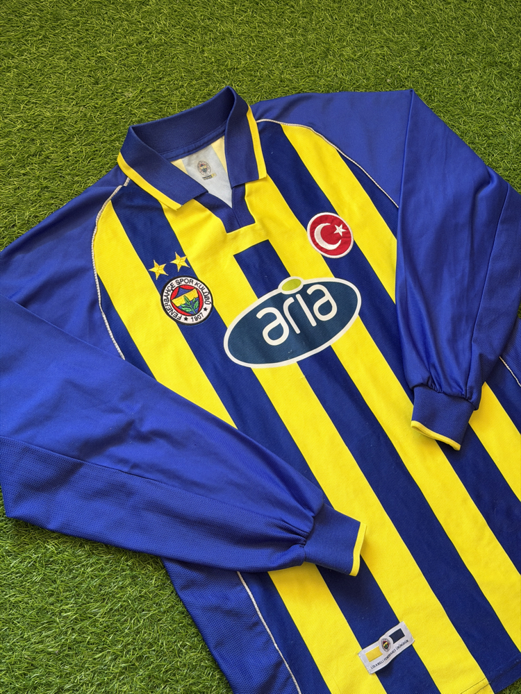 Orijinal 02/03 Sezonu Tuncay Şanlı Fenerbahçe Forması L/XL beden