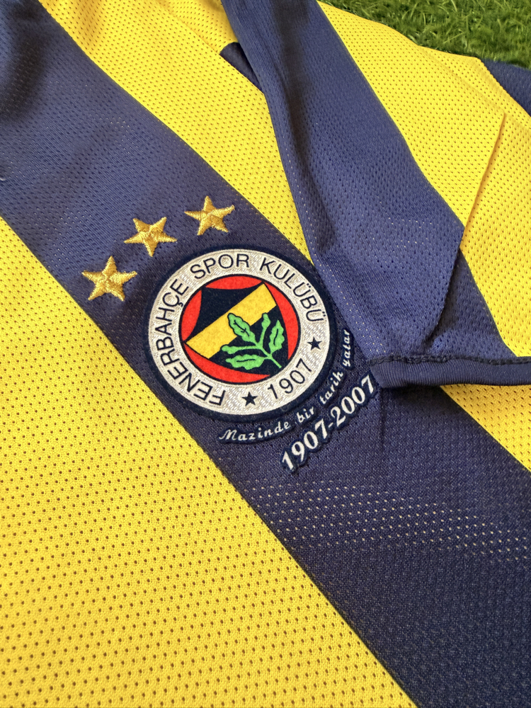 Orijinal 100. Yıl Çift Taraflı Islak İmzalı Kutulu Fenerbahçe Forması S-M beden