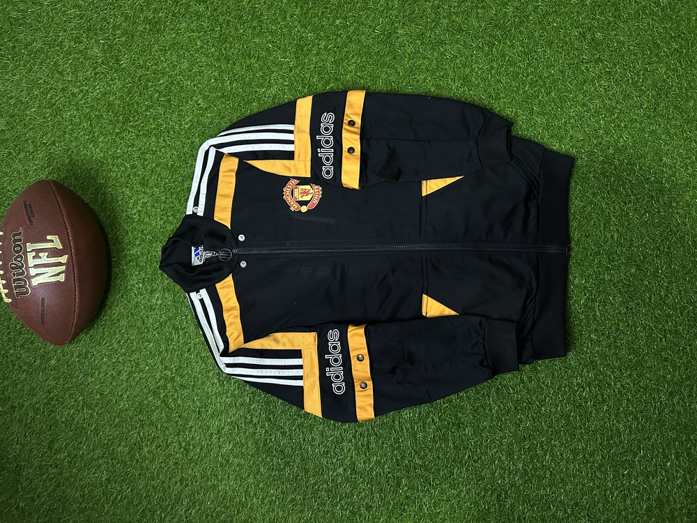 Orijinal 90’lar Manchester United Vintage Adidas Jacket S beden