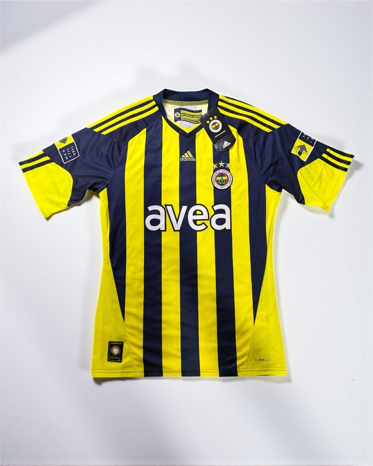 Orijinal 10/11 Sezonu Alex de Souza Etiketli Fenerbahçe Forması M beden