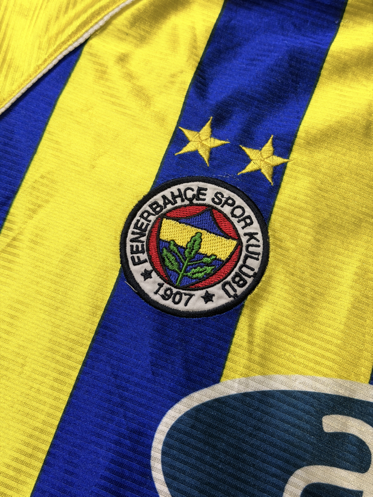 Orijinal 01/02 Sezonu Fenerbahçe Çubuklu Forma M beden