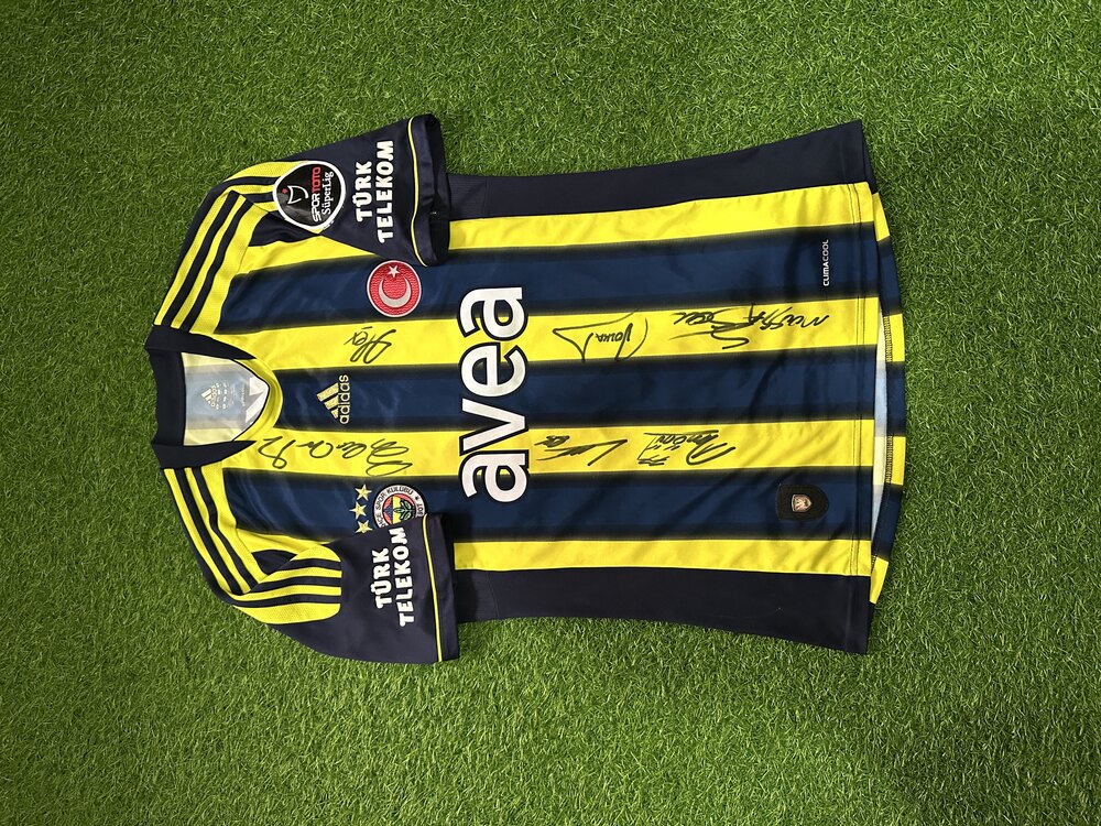 Orijinal 11/12 Sezonu Islak İmzalı Caner Erkin Maç Forması M beden