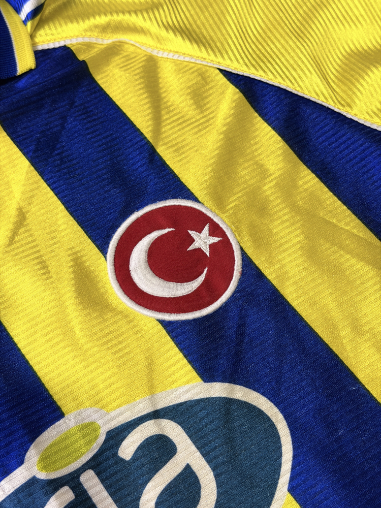 Orijinal 01/02 Sezonu Fenerbahçe Çubuklu Forma M beden