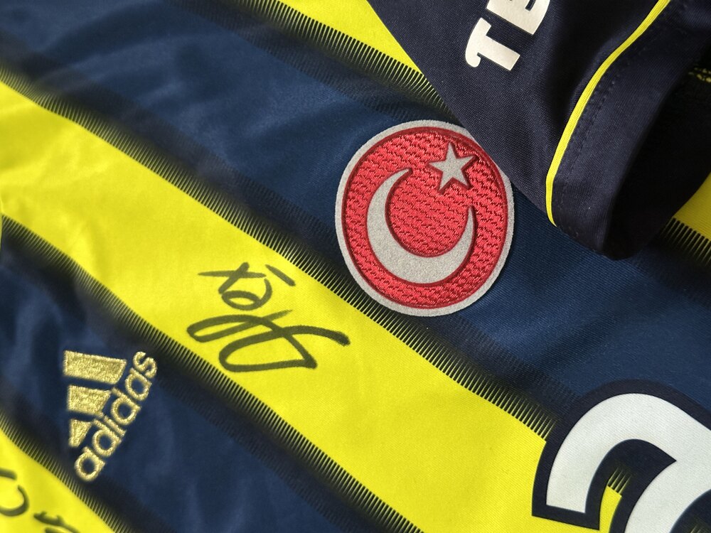 Orijinal 11/12 Sezonu Islak İmzalı Caner Erkin Maç Forması M beden