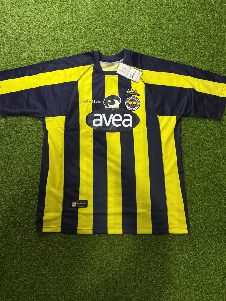 Orijinal 03/04 Sezonu Alex de Souza Etiketli Fenerbahçe Forması XXL beden