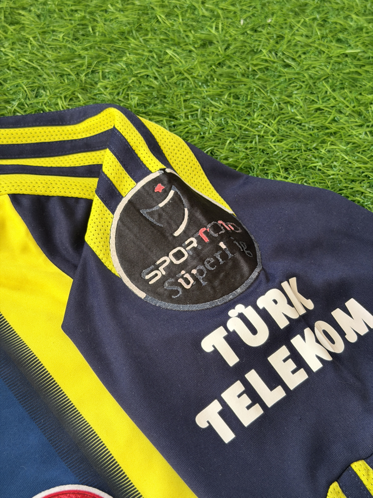 Orijinal 11/12 Sezonu Yoseph Yobo Maçta Giydiği Islak İmzalı Fenerbahçe Forması 