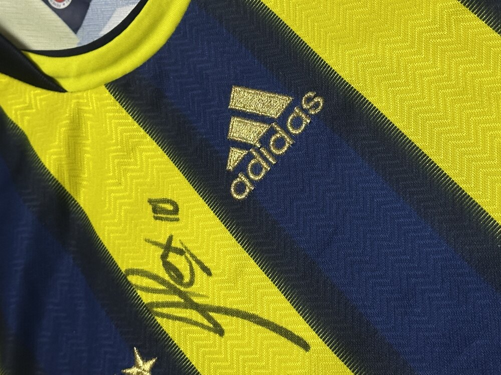 Orijinal 11/12 Sezonu Alex de Souza Islak İmzalı M beden