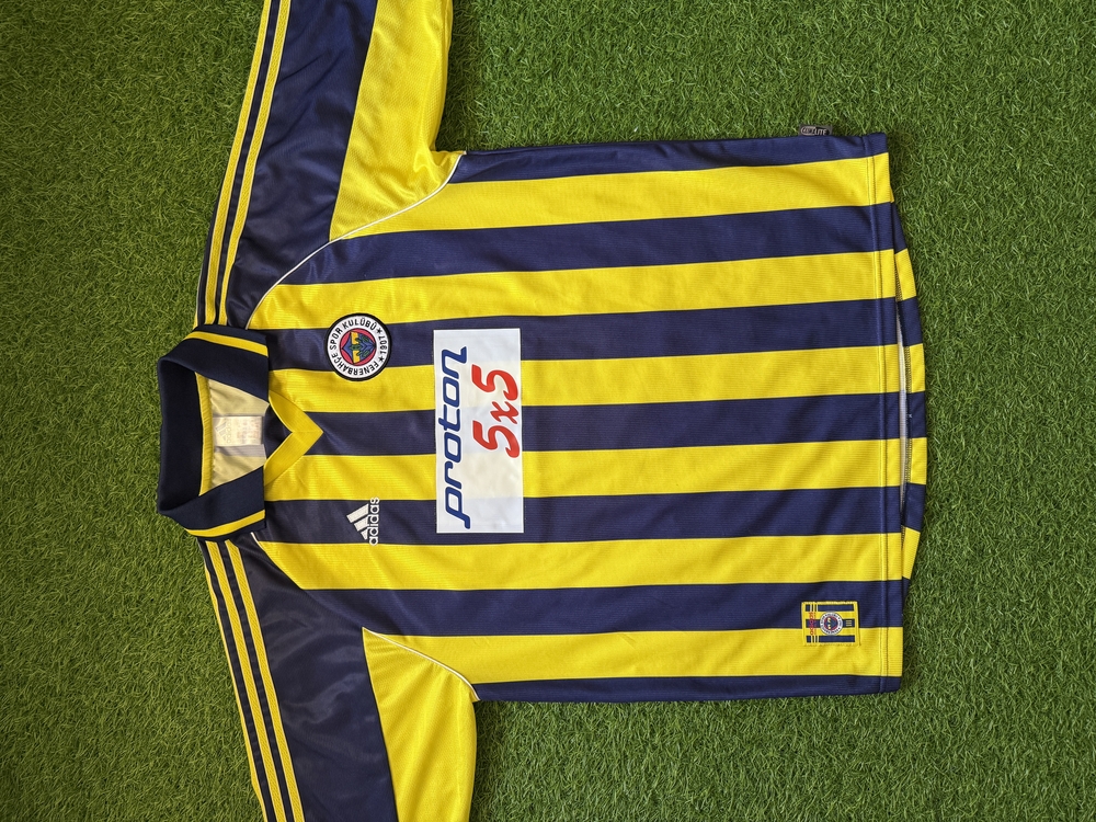 Orijinal 99/00 Sezonu Fenerbahçe Proton Çubuklu Forma XL beden