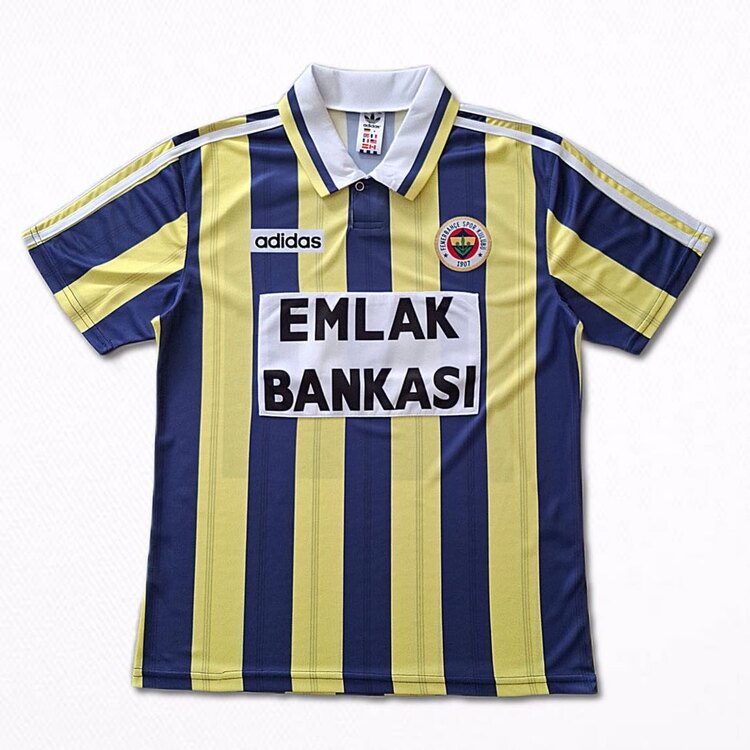 Orijinal 95/96 Sezonu Retro Nostalji Çubuklu 