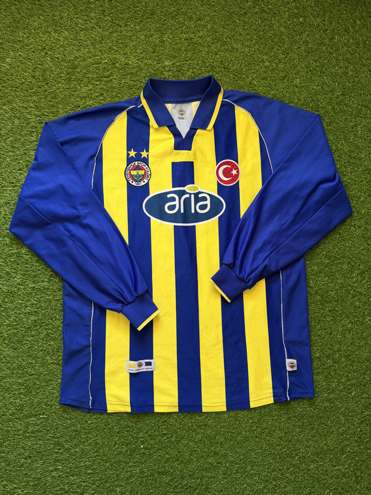 Orijinal 02/03 Sezonu Tuncay Şanlı Fenerbahçe Forması L/XL beden