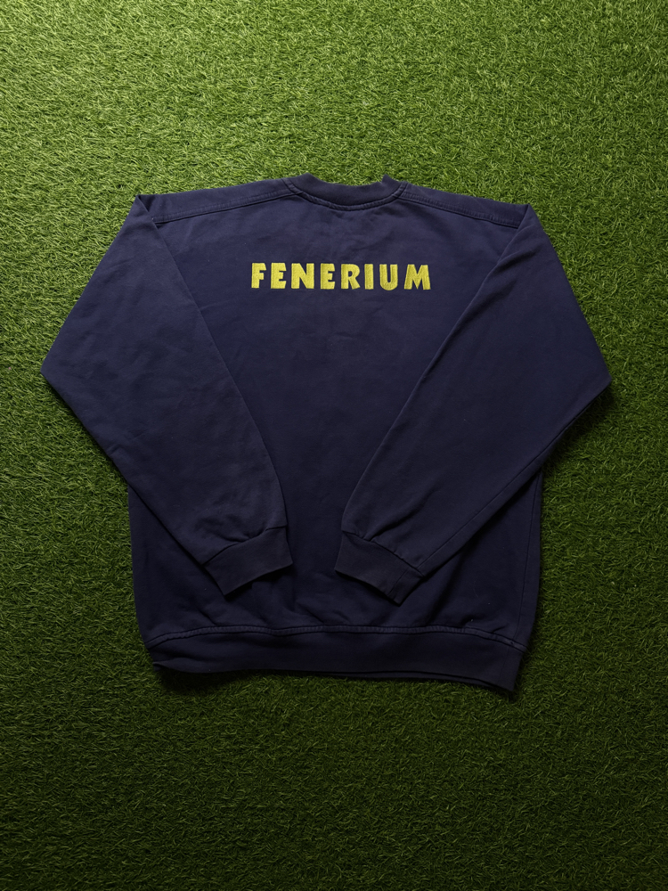 Orijinal Fenerbahçe Vintage Sweatshirt S-M-L-XL beden
