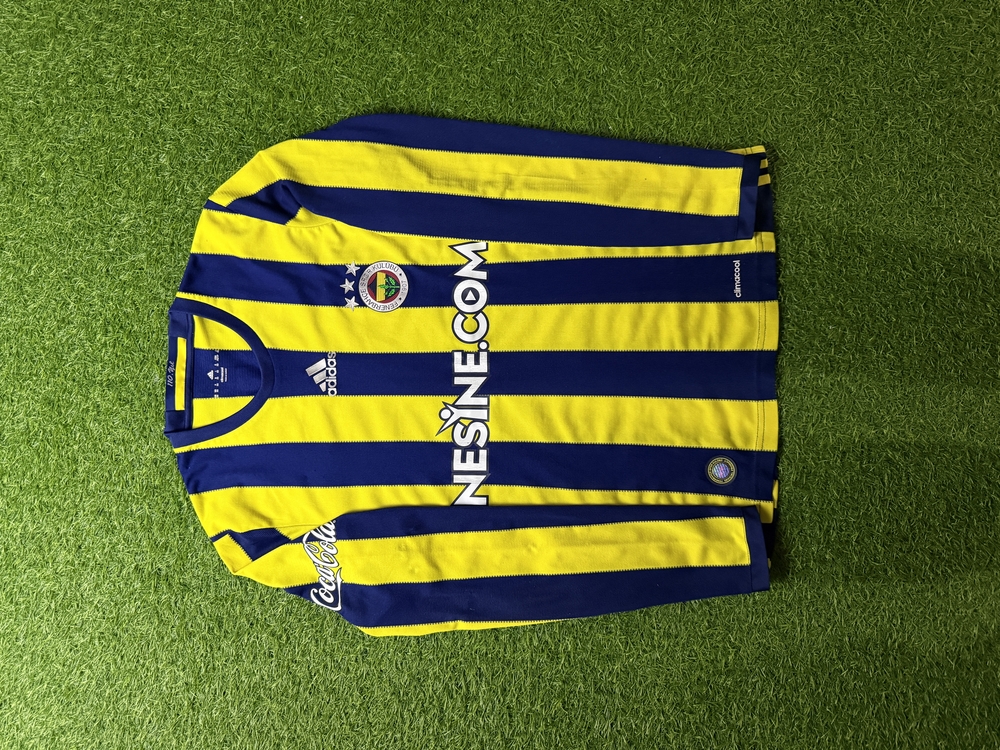 Orijinal 16/17 Sezonu Fenerbahçe Çubuklu Uzun Kollu Forma XS beden