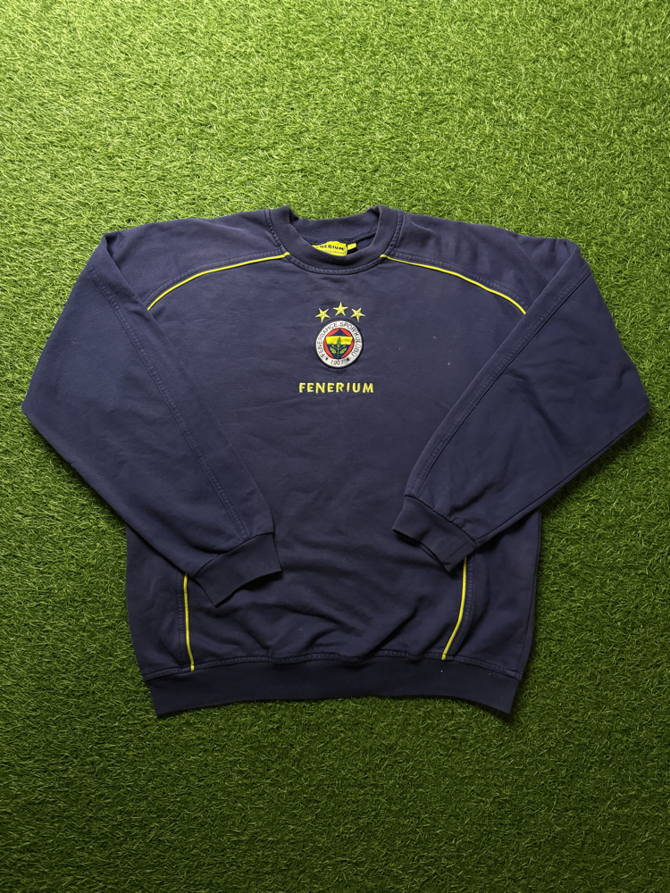 Orijinal Fenerbahçe Vintage Sweatshirt S-M-L-XL beden