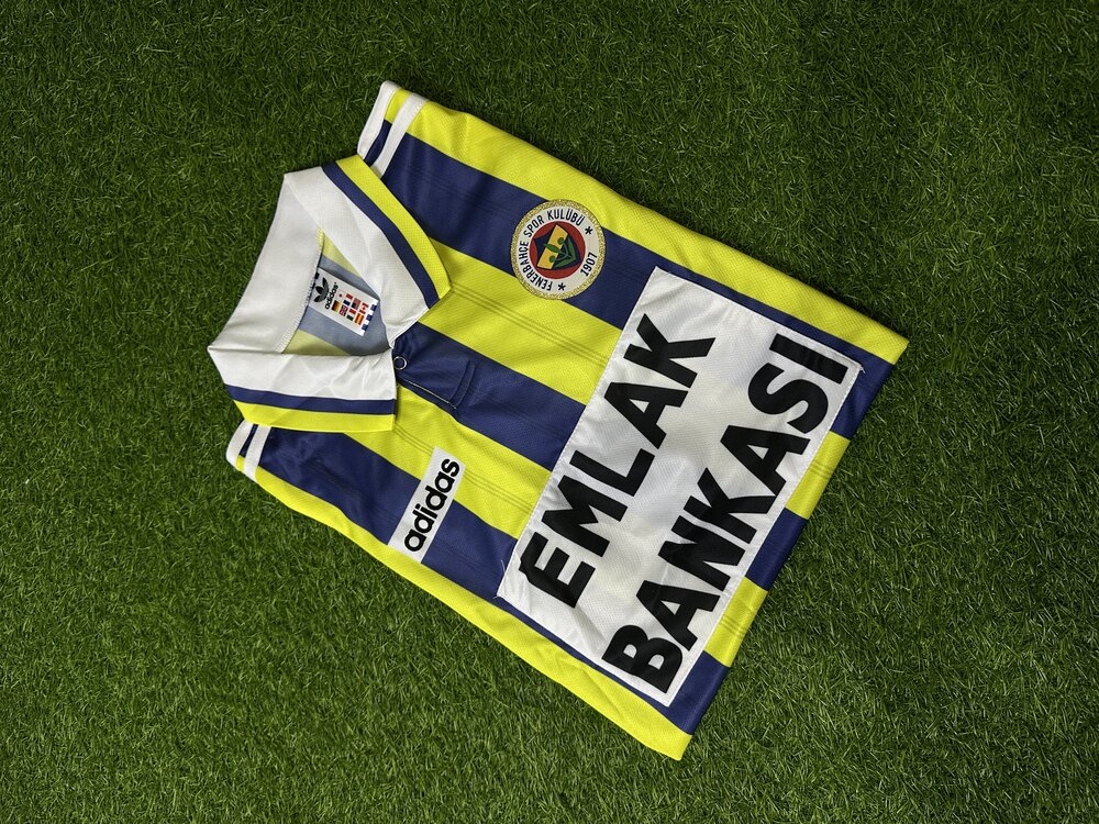 Orijinal 95/96 Sezonu Nostalji Çubuklu M beden