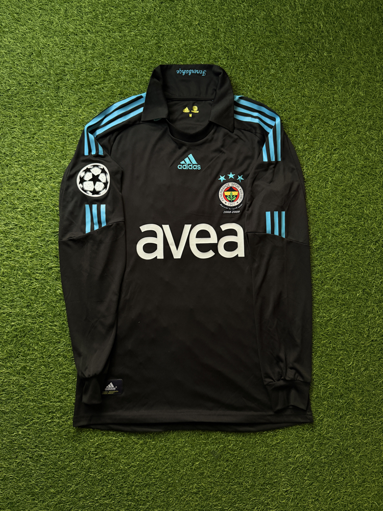 Orijinal 08/09 Sezonu Volkan Demirel Maçta Giydiği Islak İmzalı Fenerbahçe Forması M beden