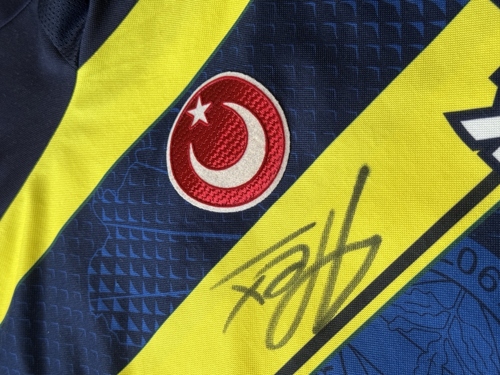Orijinal 12/13 Sezonu Alex de Souza Islak İmzalı M beden