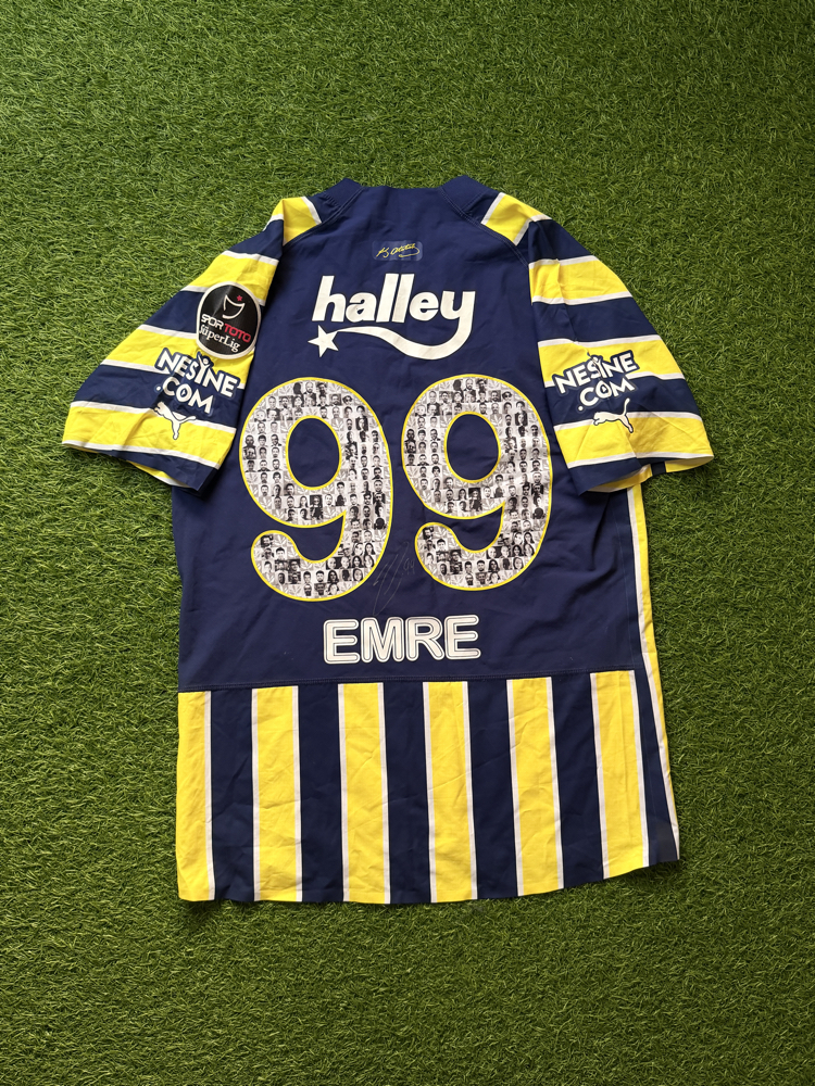 Orijinal 22/23 Sezonu Emre Mor Maçta Giydiği Islak İmzalı Fenerbahçe Forması M beden