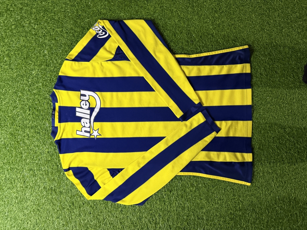 Orijinal 16/17 Sezonu Fenerbahçe Çubuklu Uzun Kollu Forma XS beden