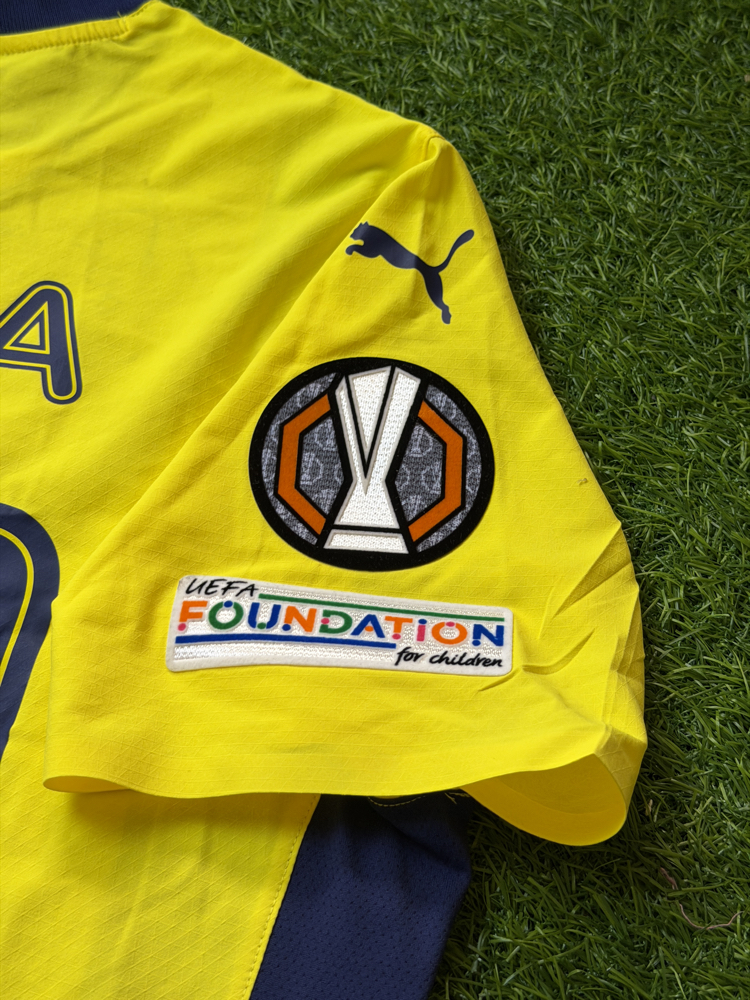 Orijinal 24/25 Sezonu Talisca MatchWorn Fenerbahçe Islak İmzalı Forma L beden
