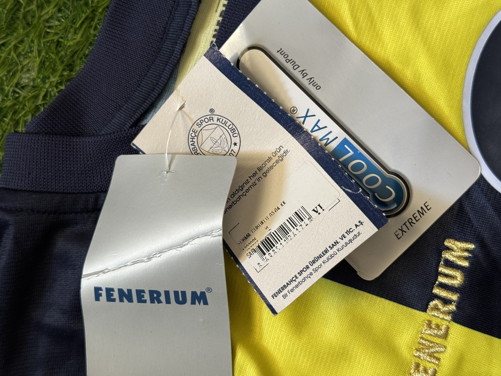 Orijinal 03/04 Sezonu Serhat Akın Fenerbahçe Etiketli forması XXLarge beden