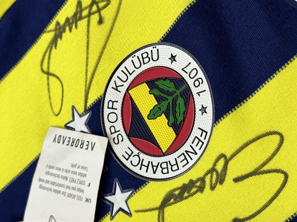 Orijinal 20/21 Sezonu Islak İmzalı Çubuklu S beden