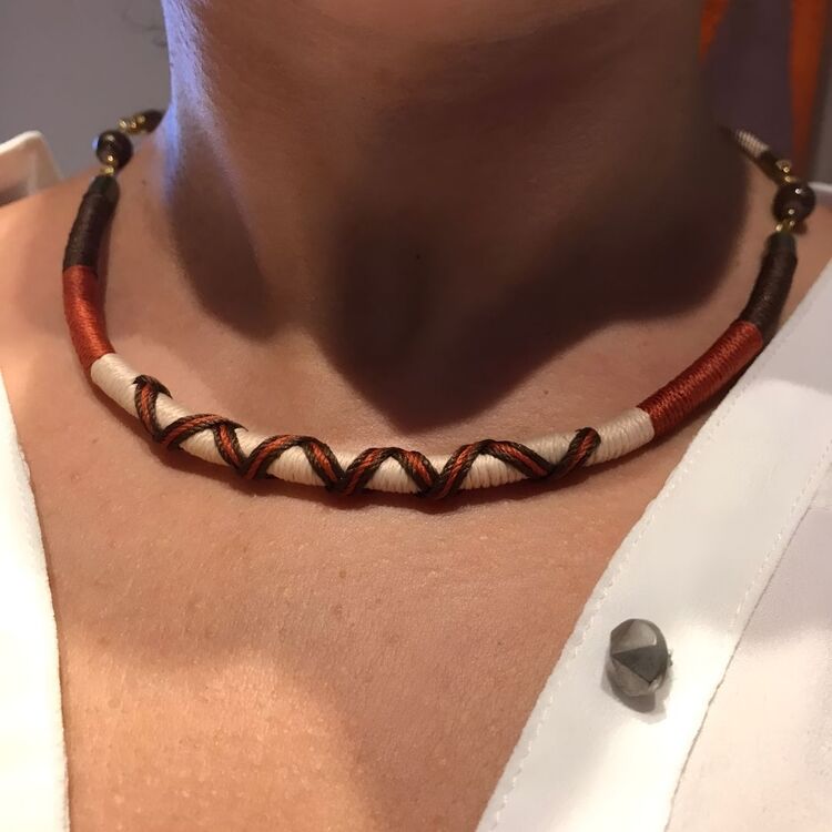 Kahve Wave Takı Seti