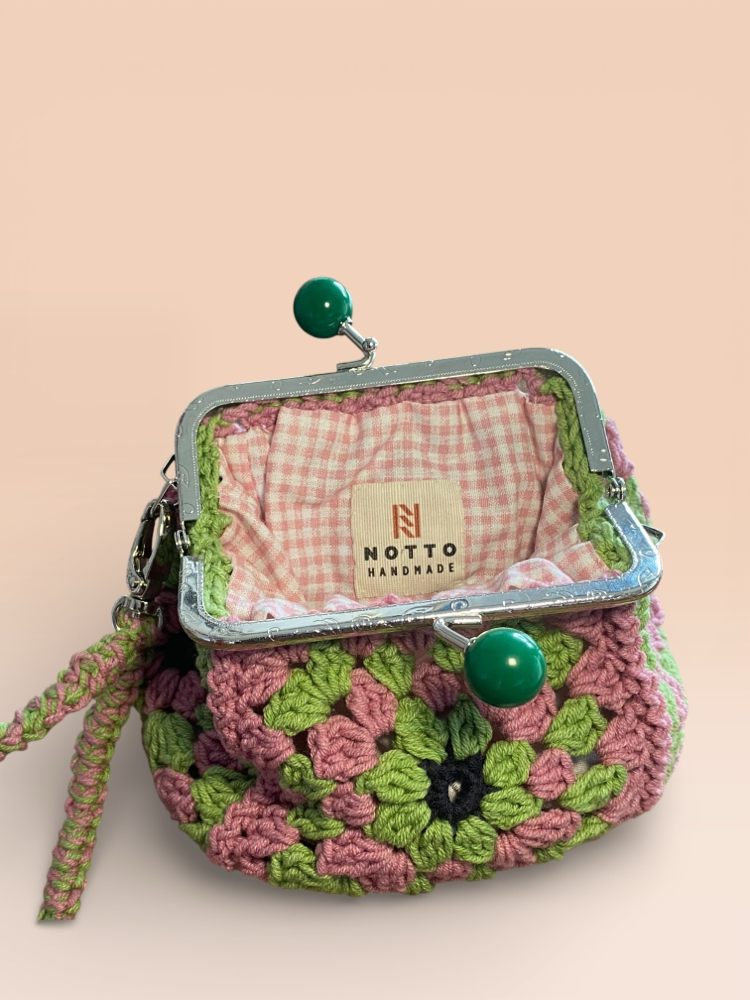 Granny square çanta/cüzdan