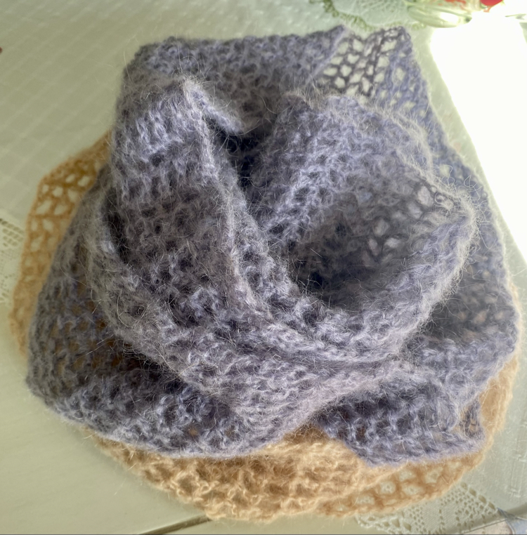 Mohair yumuşak boyunluk