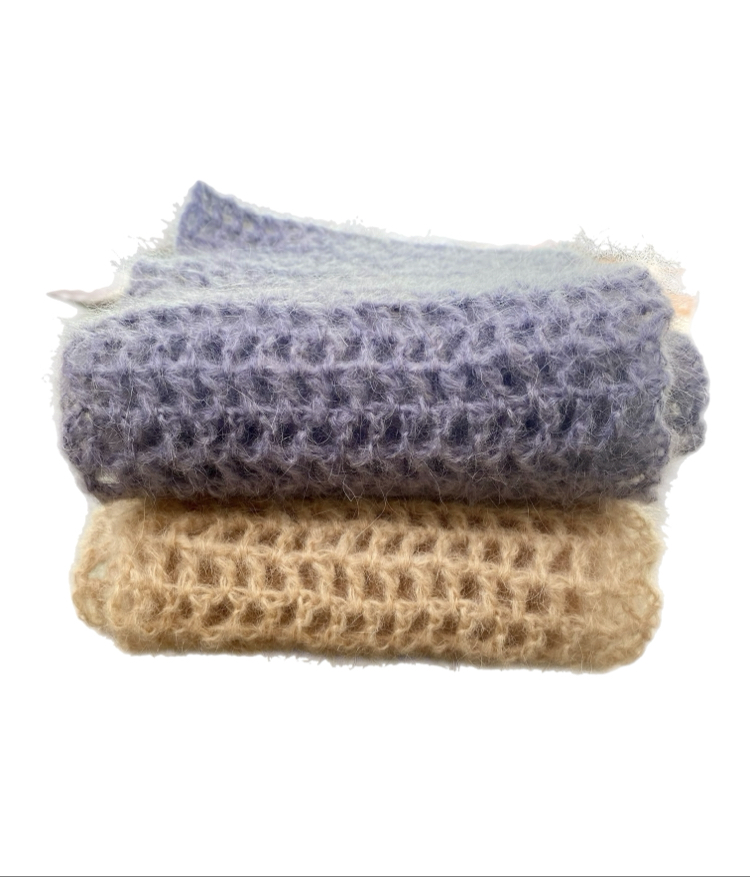 Mohair yumuşak boyunluk