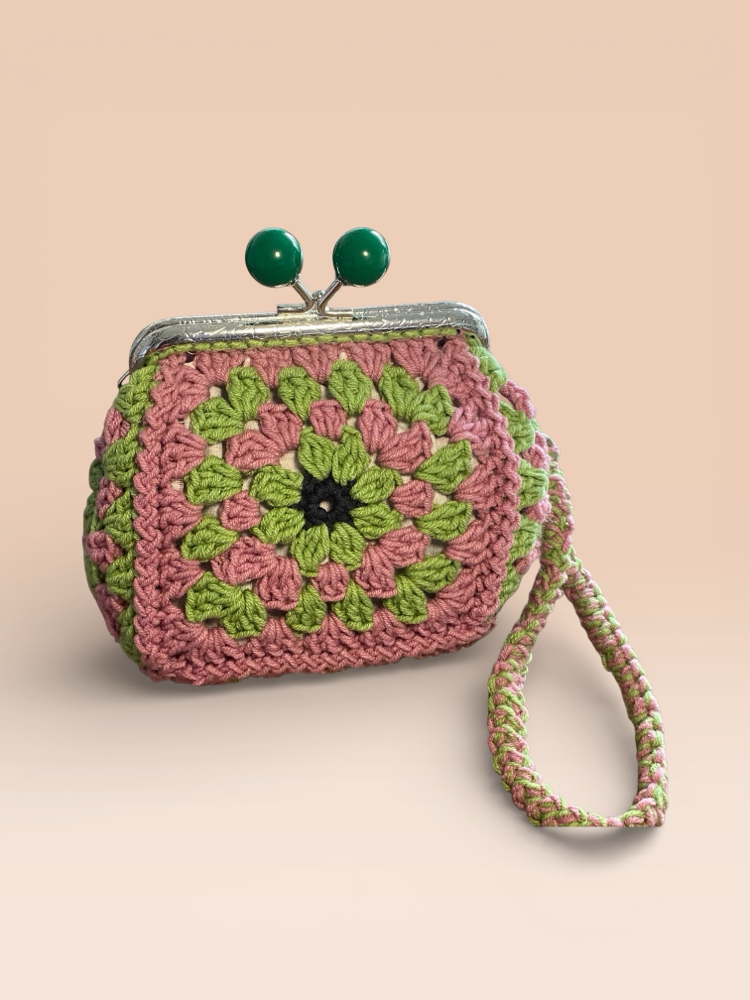 Granny square çanta/cüzdan