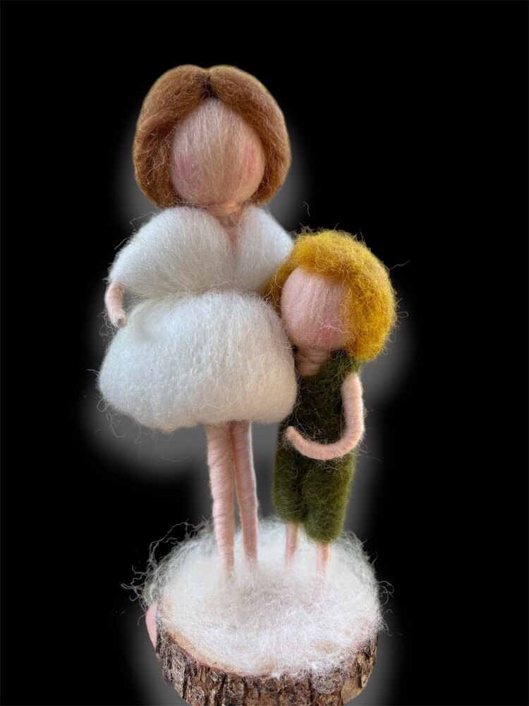 Keçe Bebek Anne & Oğlu