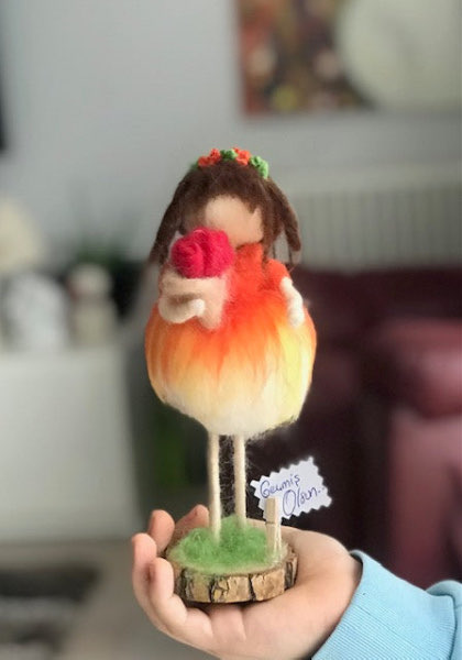 Keçe Notlu Bebek