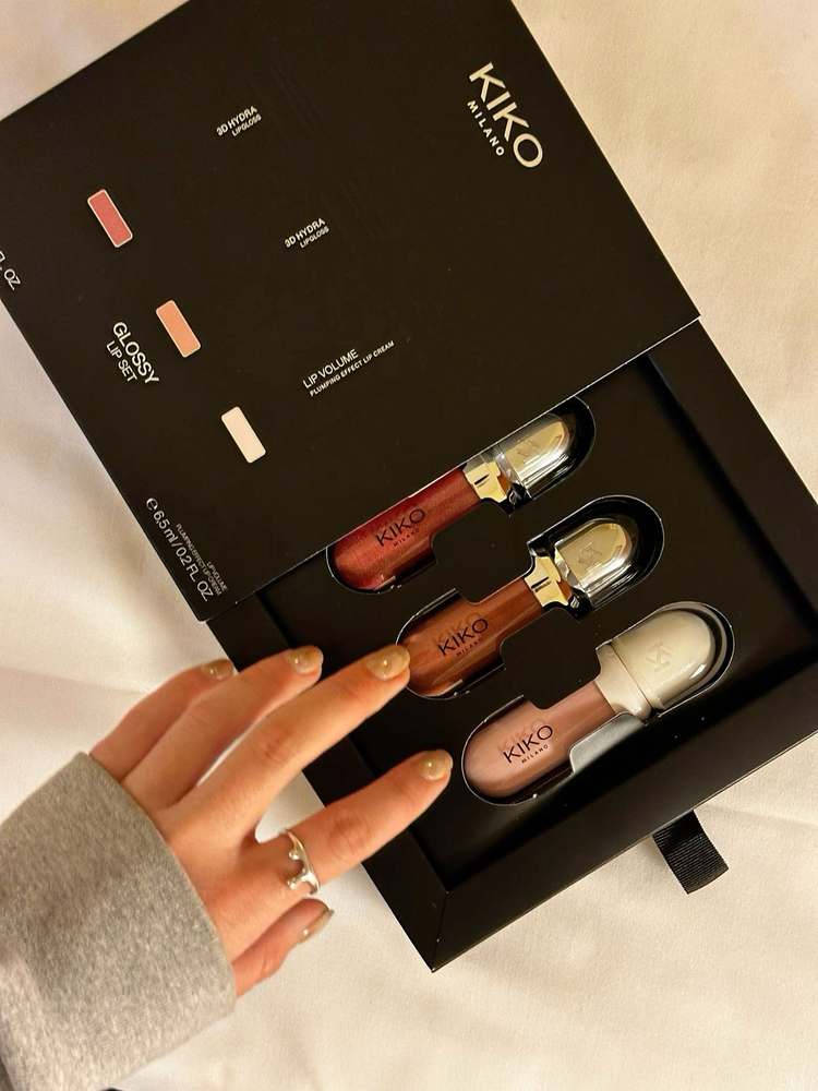 Glossy Lip Set, Dudak Parlatıcısı ve Dudak Kremi | KIKO Milano