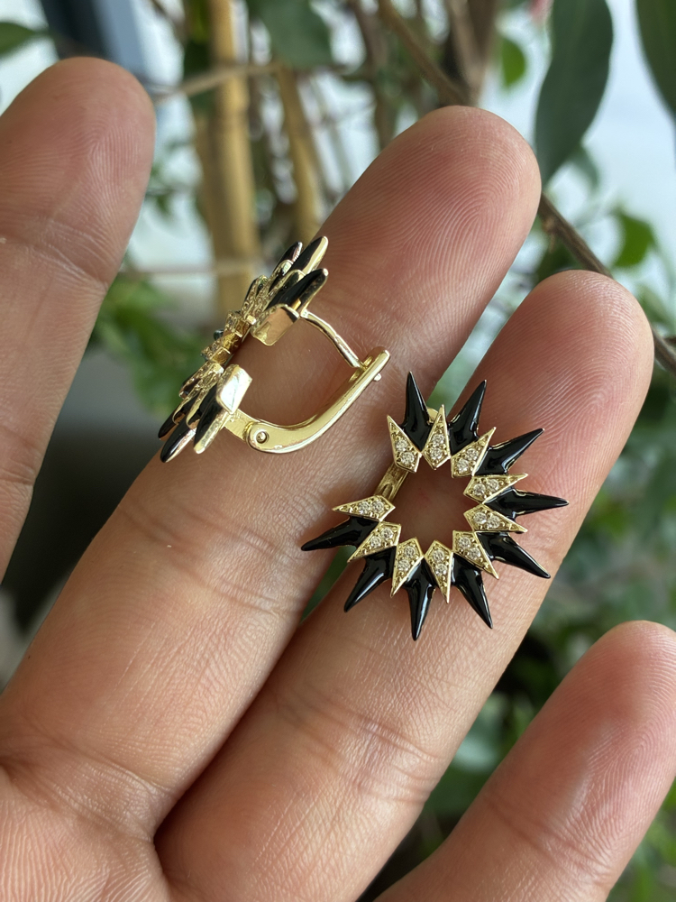 Mineli SUN  SHİNE Küpe 