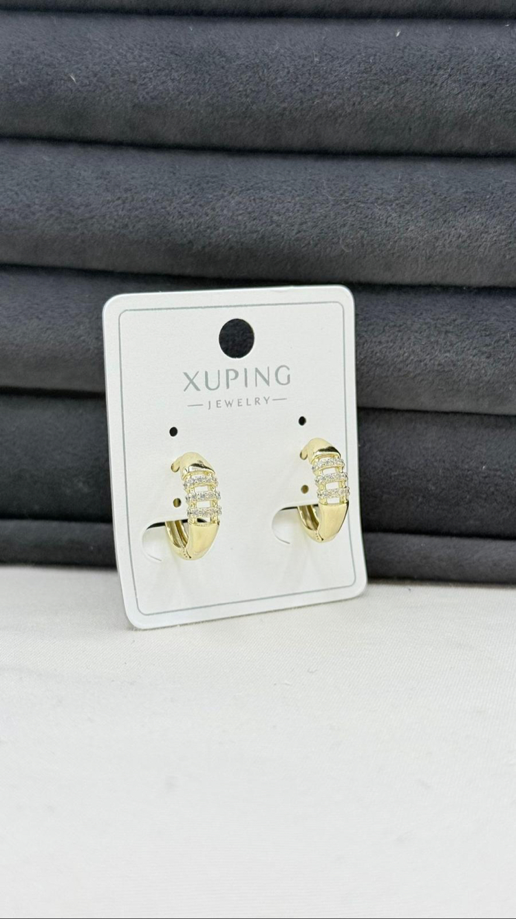  MİNİMAL  HALKA XUPİNG KÜPE 