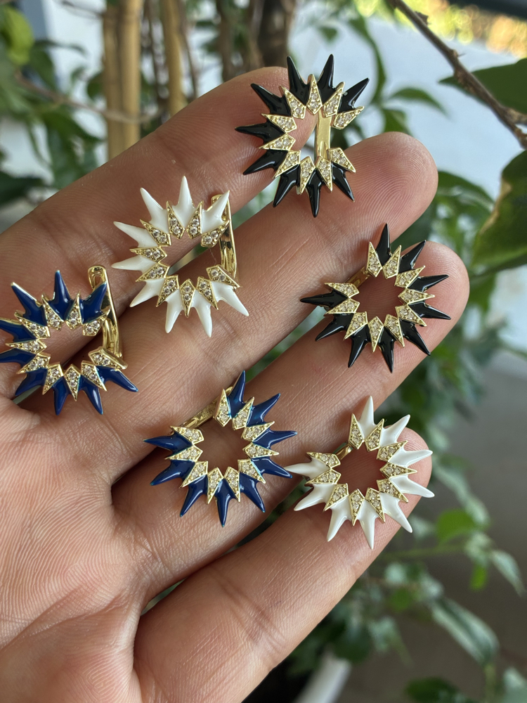 Mineli SUN  SHİNE Küpe 
