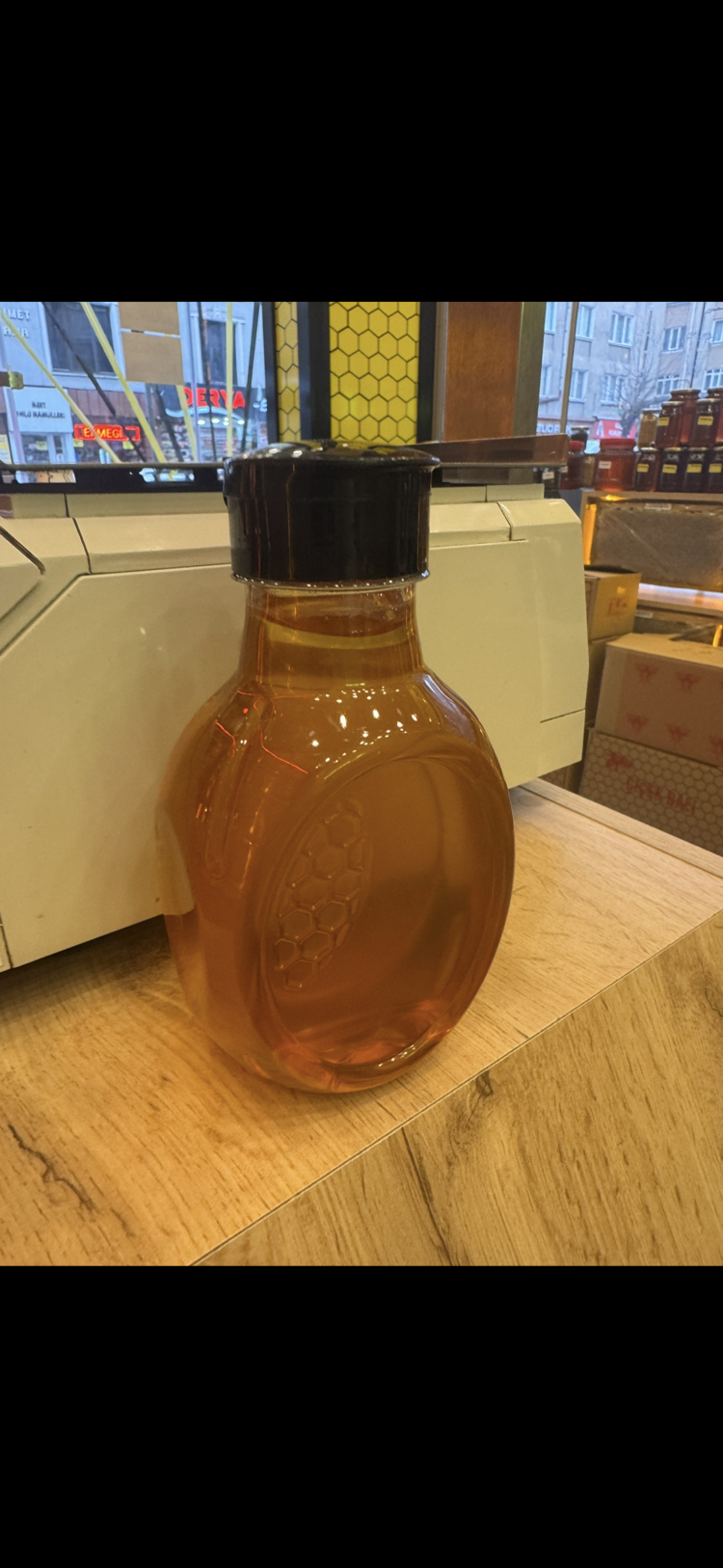 Organik süzme çiçek balı 1 kg