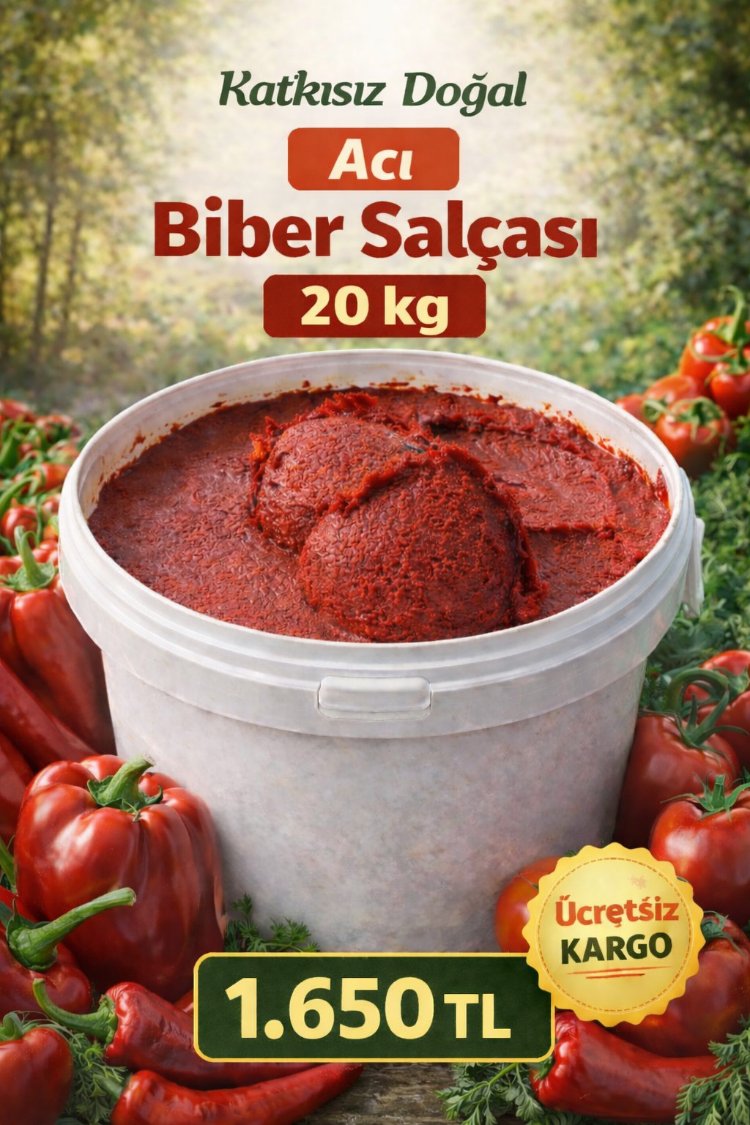 20 KG ACI BİBER SALÇASI