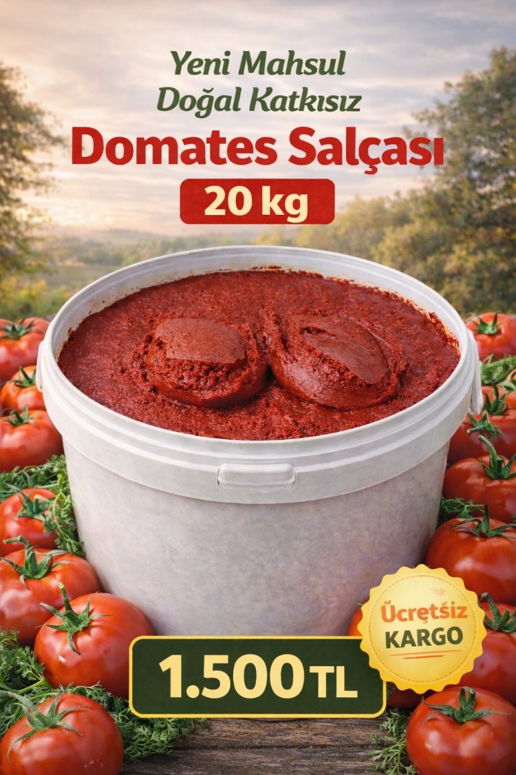 20 KG DOMATES SALÇASI  