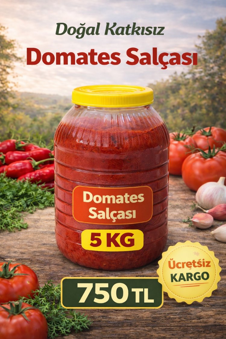5 KG DOMATES SALÇASI