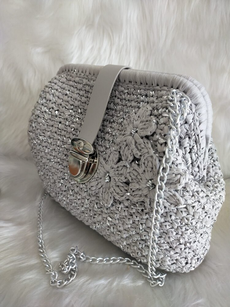 Gri Askılı Clutch