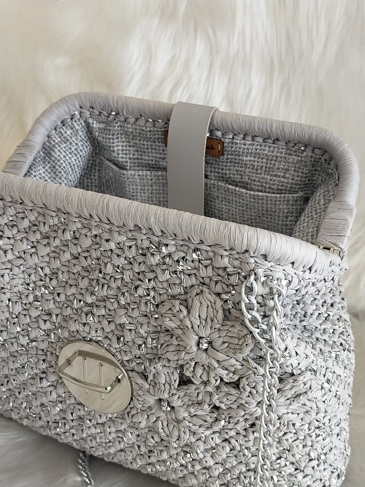 Gri Askılı Clutch