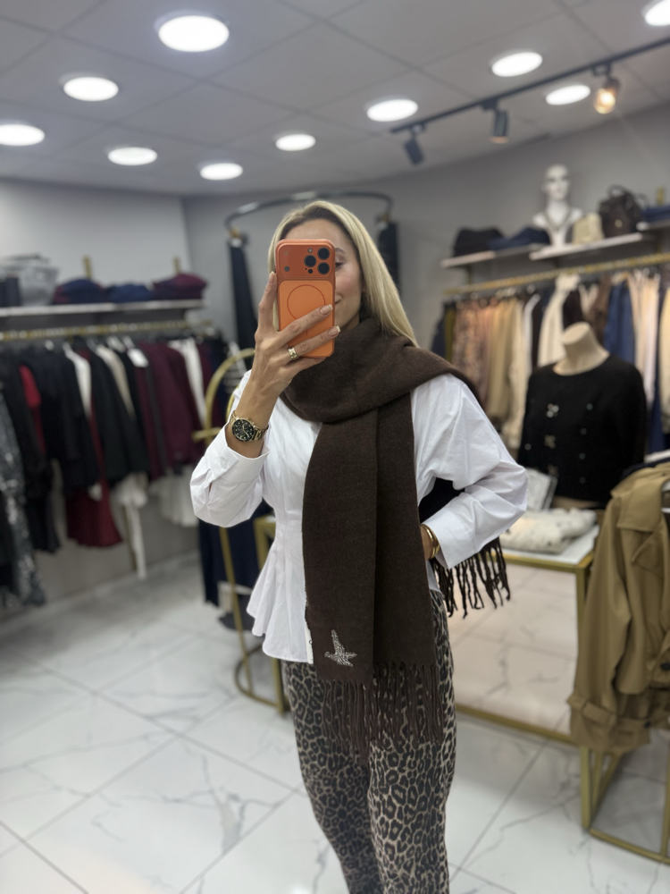 Orj Marka Acı Kahve Şal