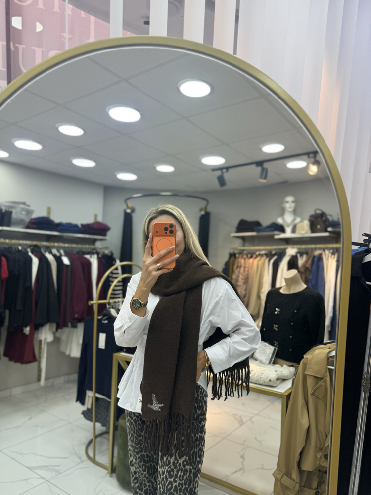 Orj Marka Acı Kahve Şal
