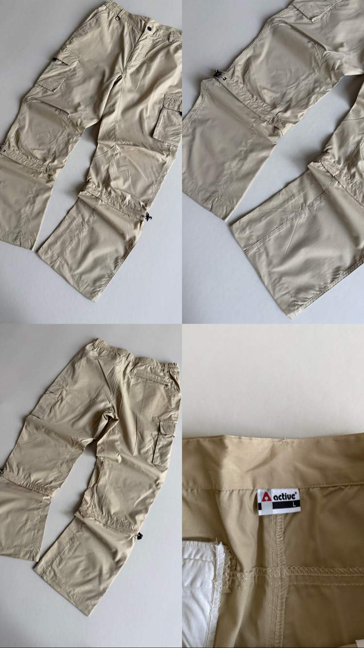 (L) Active Vintage Kargo Outdoor Pantolon
