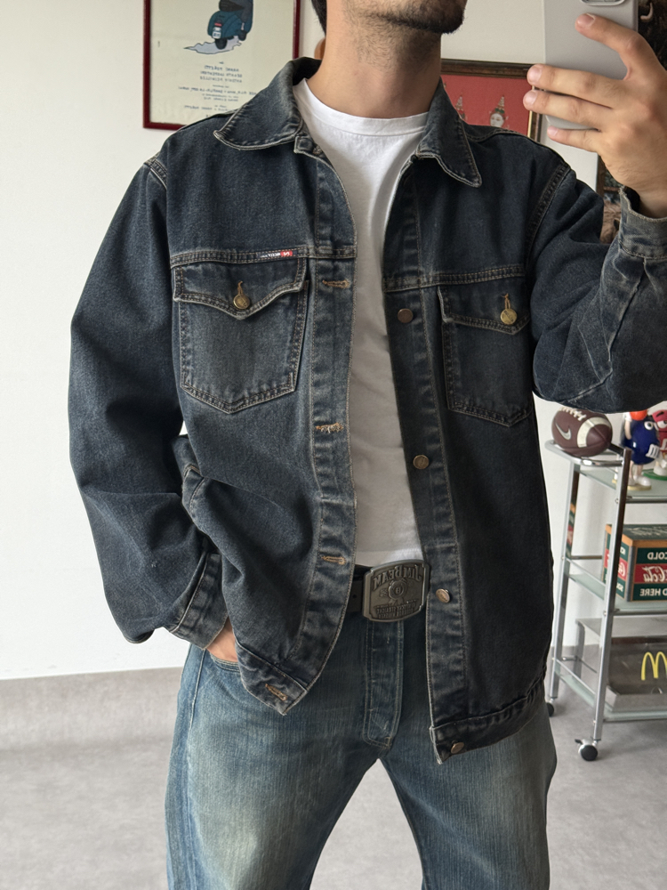 (L/XL) Nicely Jeans Vintage Kot Ceket