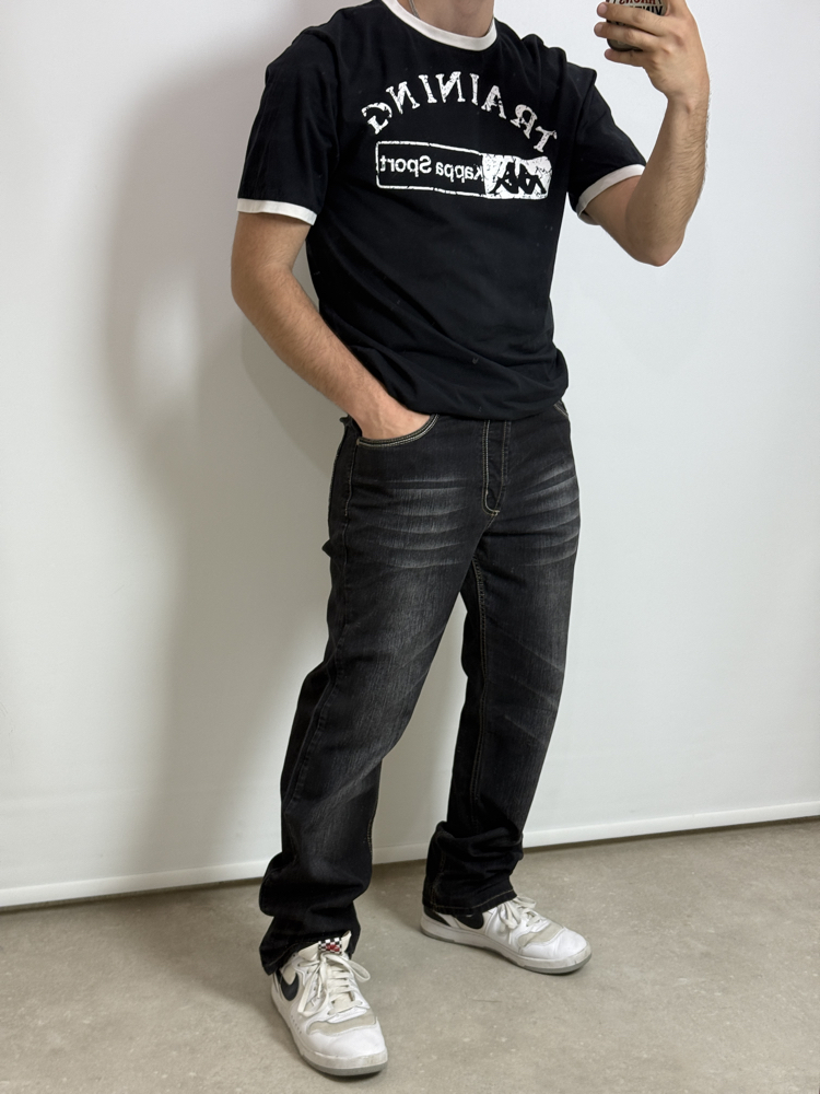 (M/L) Kappa Training Orijinal Vintage Tshirt 